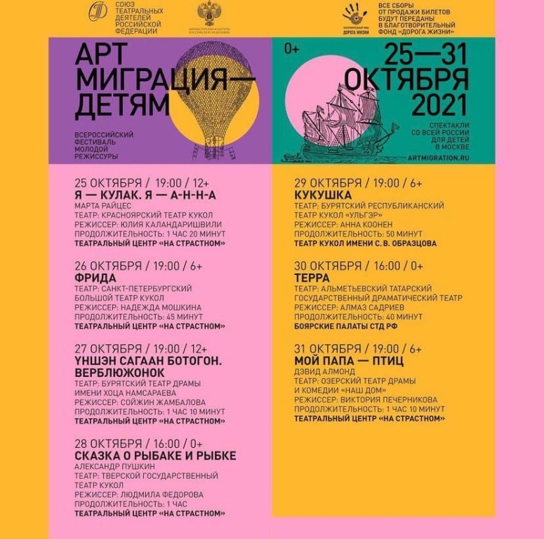 Artmigracia afisha spektakli